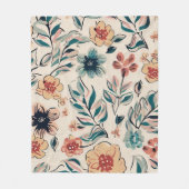 Lenteseizoen Fleece Deken (Voorkant)