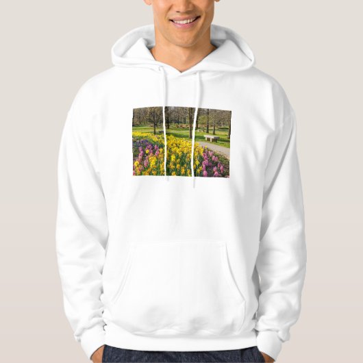 Lenteseizoen Vloertuin Hoodie (Voorkant)