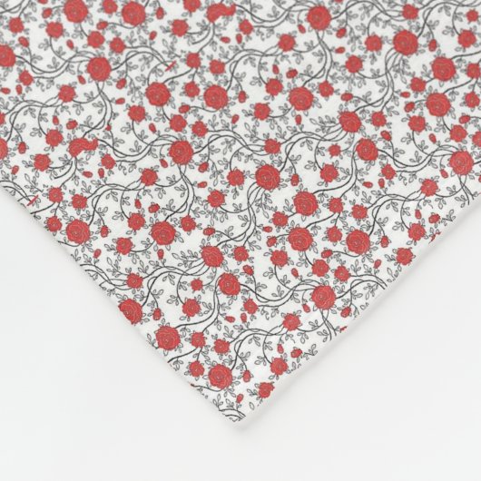 lentesFlorals Fleece Deken (Hoek)