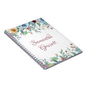 lentesFlorals Notitieboek (Rechterzijde)