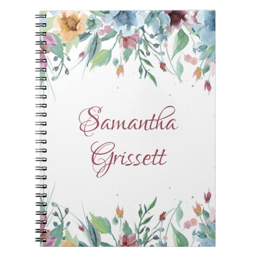 lentesFlorals Notitieboek (Voorkant)