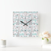 Lenteshoes Vierkante Klok (Huis)