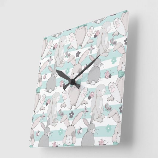 Lenteshoes Vierkante Klok (Hoek)