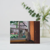 lenteskoorts briefkaart (Staand voorkant)