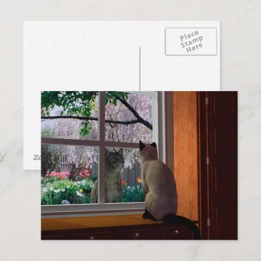 lenteskoorts briefkaart (Voorkant / Achterkant)