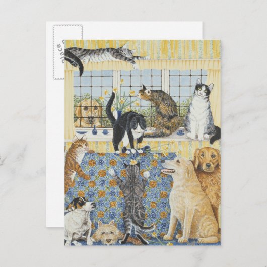 lenteskoorts briefkaart (Voorkant / Achterkant)