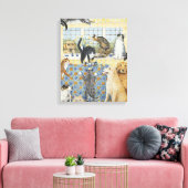 lenteskoorts canvas afdruk (Insitu (Woonkamer))