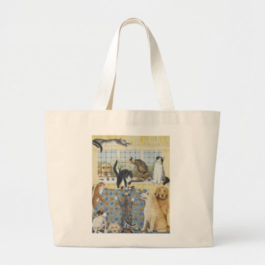 lenteskoorts grote tote bag (Voorkant)