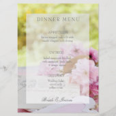  lentesloveletter trouwmenu menu (Voorkant)