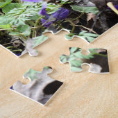 Lentesontzoening, bosbloemen, marinevisten legpuzzel (Zijkant)