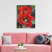 Lentesontzoening, Tulpen Canvas Afdruk (Insitu (Woonkamer))
