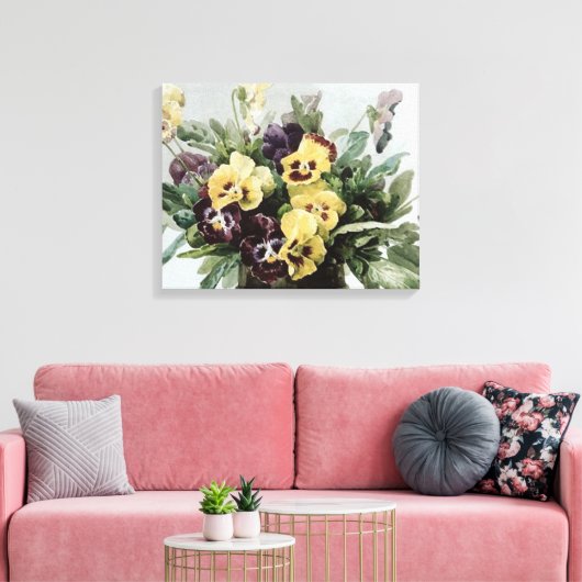 lentespantserijen canvas afdruk (Insitu (Woonkamer))