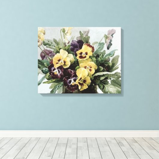 lentespantserijen canvas afdruk (Insitu (Houten vloer))