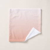 lentespastel kleur zwarte peach ombre stoffige roz bad handdoek (Wasdoekje)