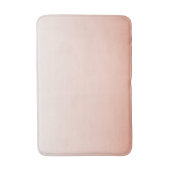 lentespastel kleur zwarte peach ombre stoffige roz badmat (Voorkant Verticaal)