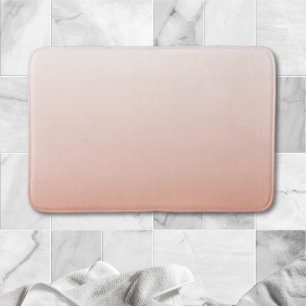 lentespastel kleur zwarte peach ombre stoffige roz badmat