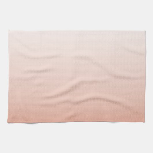 lentespastel kleur zwarte peach ombre stoffige roz theedoek (Horizontaal)