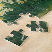 Lentestlandschap Stream Daffodil Flower Legpuzzel (Zijkant)