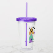 lentestrietbeker acryl drinkbeker (Rechts)