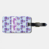 Lentetags voor bagage bagagelabel (Achterkant horizontaal)