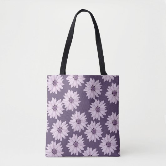 Lentetassen met Bloemen – Stijlvol & Functioneel Tote Bag (Voorkant)