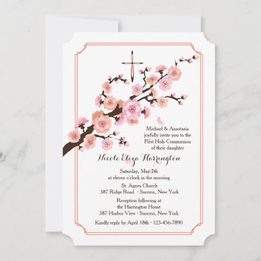 Lenteteken Uitnodiging (Voorkant)