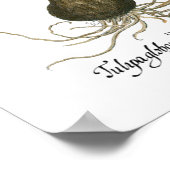  lentetelbloemen van Basilius Besler Poster (Hoek)