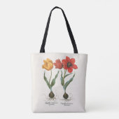  lentetelbloemen van Basilius Besler Tote Bag (Achterkant)