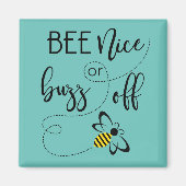 Lentetendagen met honingbijen magneet (Voorkant)