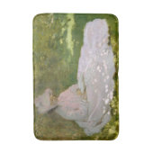 Lentetijd, Impressionistisch Portret, Claude Monet Badmat (Voorkant Verticaal)