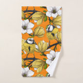 Lentetijd in geel bad handdoek (Handdoek)