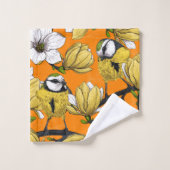 Lentetijd in geel bad handdoek (Wasdoekje)