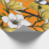 Lentetijd in geel cadeaupapier (Hoek)