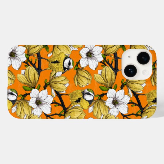 Lentetijd in geel Case-Mate iPhone case (Achterkant (horizontaal))