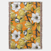 Lentetijd in geel deken (Voorkant Verticaal)