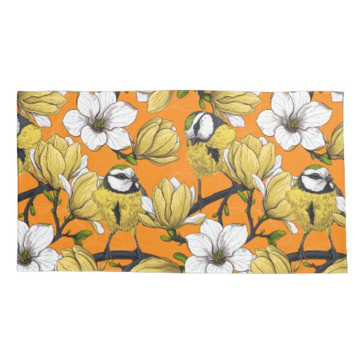 Lentetijd in geel kussensloop (Achterkant-Links)