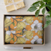 Lentetijd in geel tissuepapier (Geschenk)