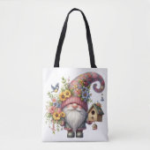 Lentetijd Kabouter Boodschappentas Tote Bag (Voorkant)
