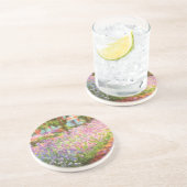 Lentetijd {Printemp} bij Giverny Zandsteen Onderzetter (Zijkant)