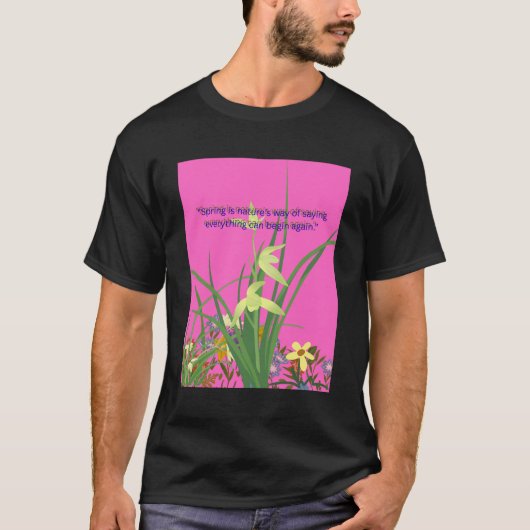 LENTETIJD  T-SHIRT (Voorkant)