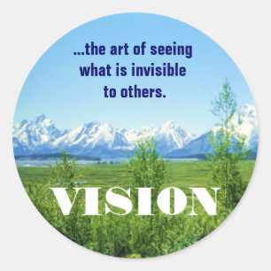 Lentetons VISION sticker