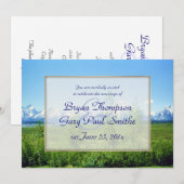 Lentetons WEDDING Kaart (Voorkant / Achterkant)