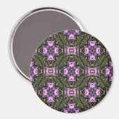 Lentetop bloemen.... magneet (Voorkant / Achterkant)