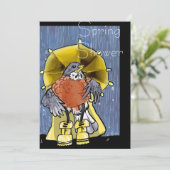 Lentetouwers! Uitnodigingen (Staand voorkant)