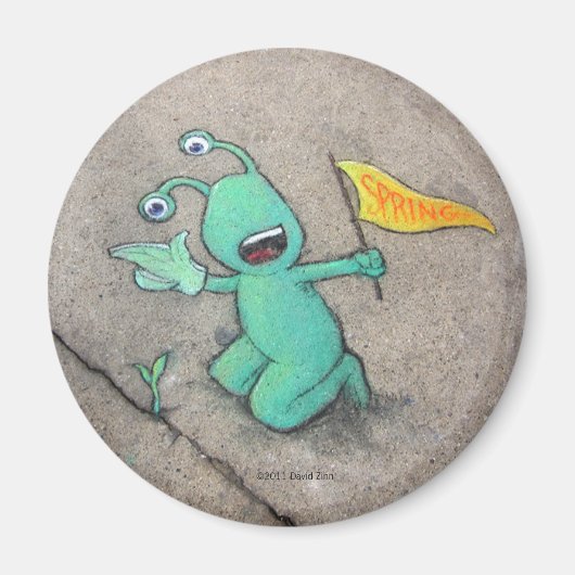 Lentetraining van Sluggo Magneet (Voorkant)