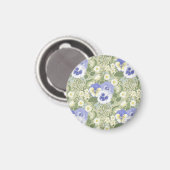 Lentetuin bloemen op salie magneet (Voorkant / Achterkant)