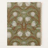 Lentetuin bloemen op salie planner (Achterkant)