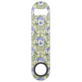 Lentetuin bloemen op salie speed flessenopener (Achterkant)