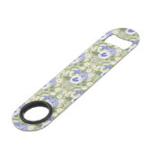 Lentetuin bloemen op salie speed flessenopener (Achterkant Gekanteld)