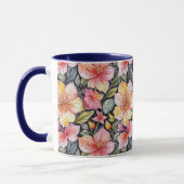 Lentetuin - Bloempatroon 1 - Koffiemok Mok (Links)